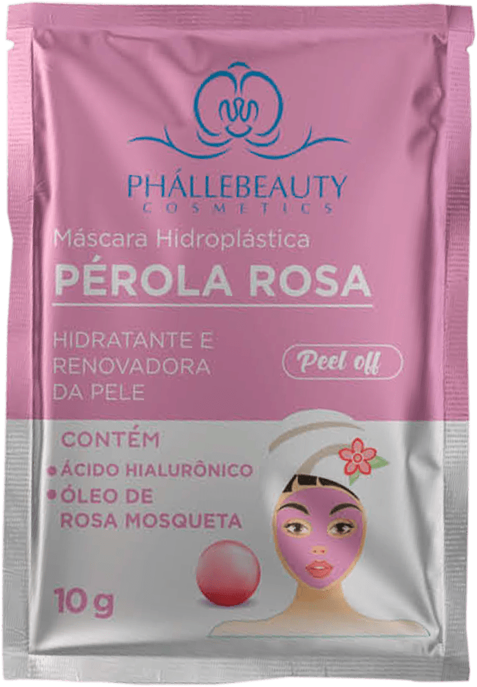 Máscara  Hidroplástica Pérola Rosa